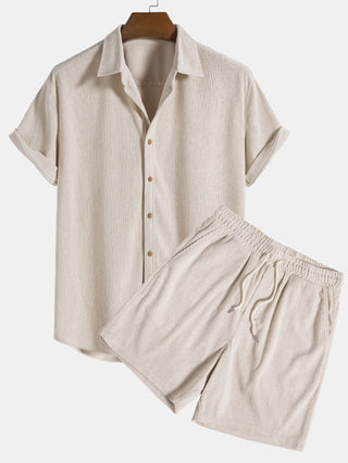 Luca | Ensemble en Lin pour Hommes Confortable