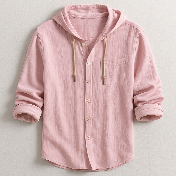 ROUSSEL PARIS | CHEMISE DE LUXE AVEC CAPUCHE