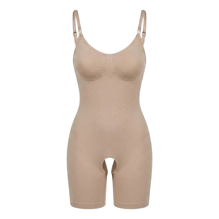 Corrigerende Naadloze Body met Pijpjes
