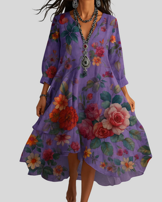 Casa | Robe Maxi Florale Bohémienne et Légère