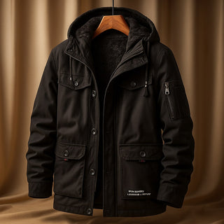 Malcolm Hooded Utility Jacket