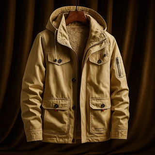 Malcolm Hooded Utility Jacket