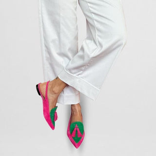FRENDESSA™|ELEGANT FRINGE BALLET FLATS