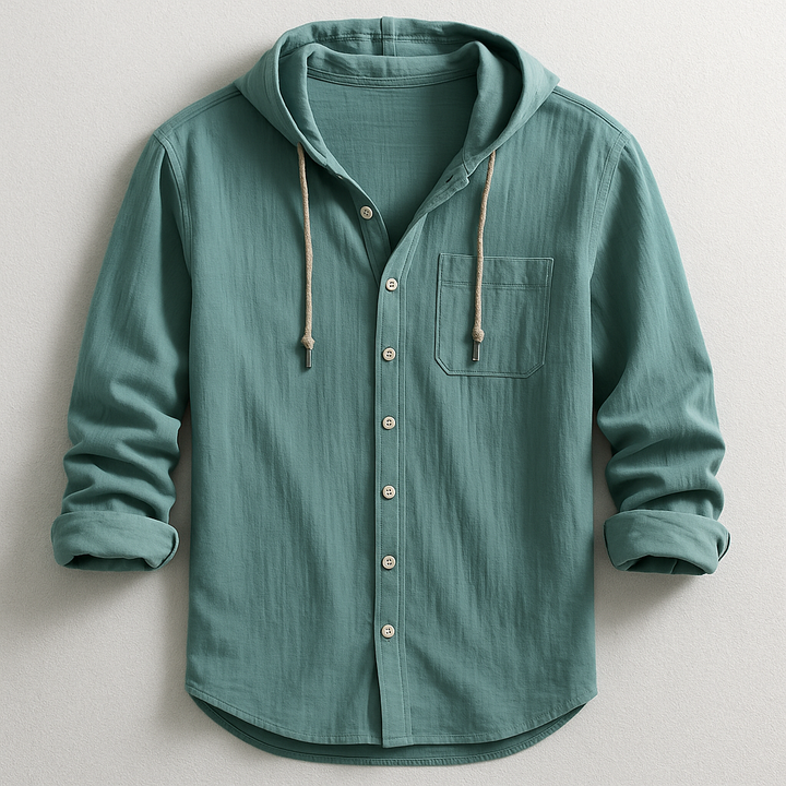 ROUSSEL PARIS | CHEMISE DE LUXE AVEC CAPUCHE