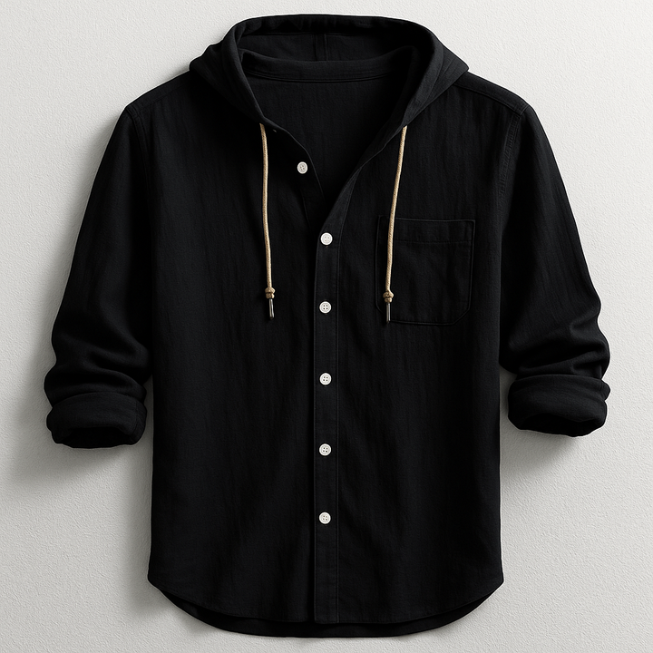 ROUSSEL PARIS | CHEMISE DE LUXE AVEC CAPUCHE