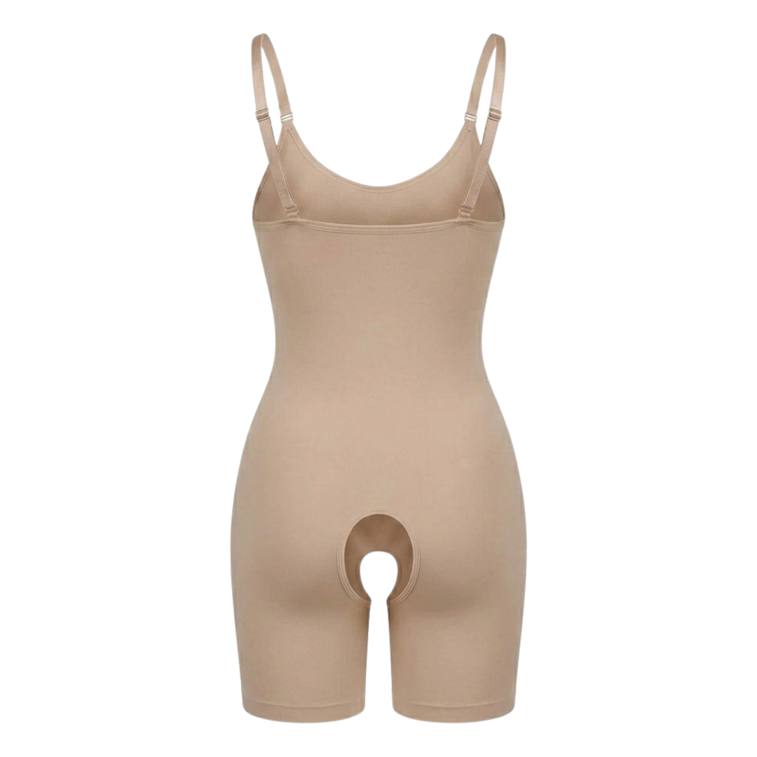 Corrigerende Naadloze Body met Pijpjes