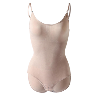 Corrigerende Naadloze Body met Slip