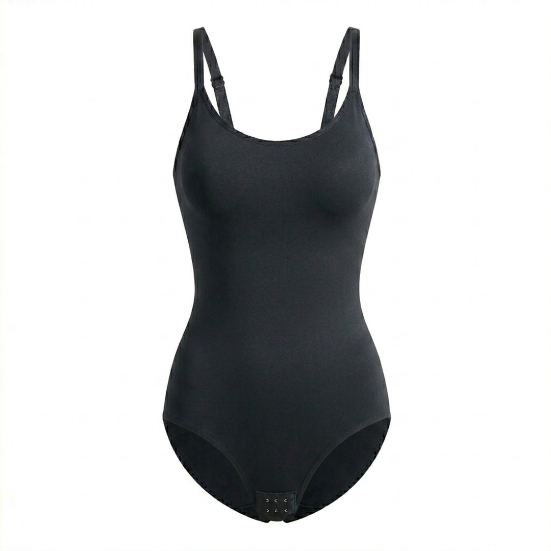 Corrigerende Naadloze Body met Slip