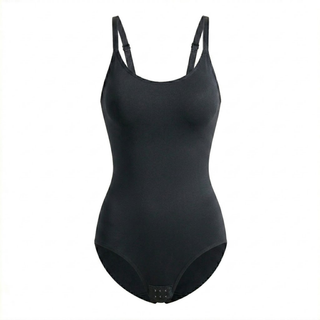 Corrigerende Naadloze Body met Slip