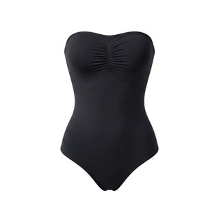 Corrigerende Naadloze Strapless Body met Slip