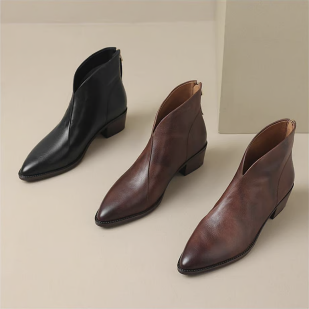 AMELIA™|LUXURY LOW BOOTS
