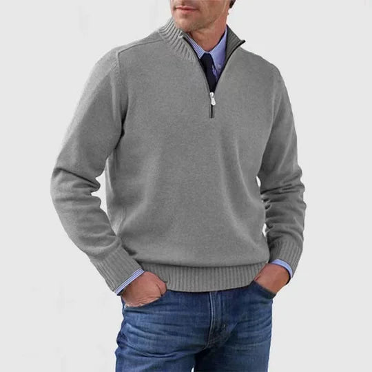 CALVIN™|HALF ZIP SWEATER
