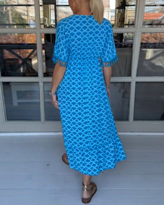 Winona | Robe à Franges en V d&