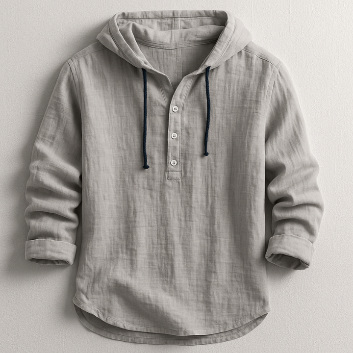 ROUSSEL PARIS | CHEMISE DE LUXE AVEC CAPUCHE