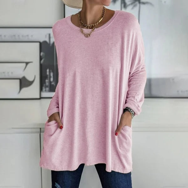 IRIS™|RELAXED LONG SLEEVE TOP