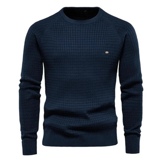Nick | Pull à col rond avec coupe classique pour hommes