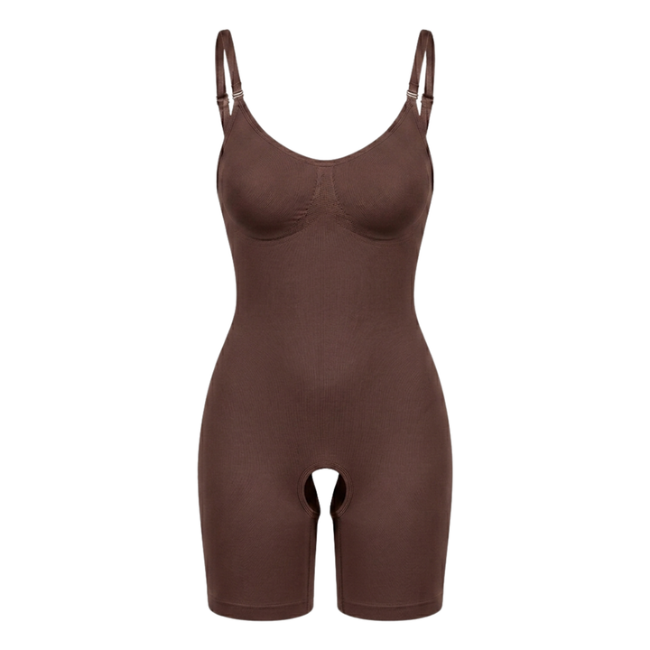 Corrigerende Naadloze Body met Pijpjes