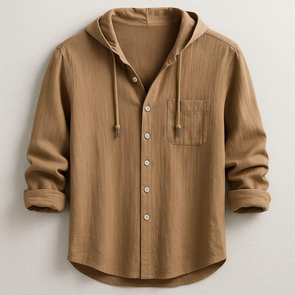 ROUSSEL PARIS | CHEMISE DE LUXE AVEC CAPUCHE