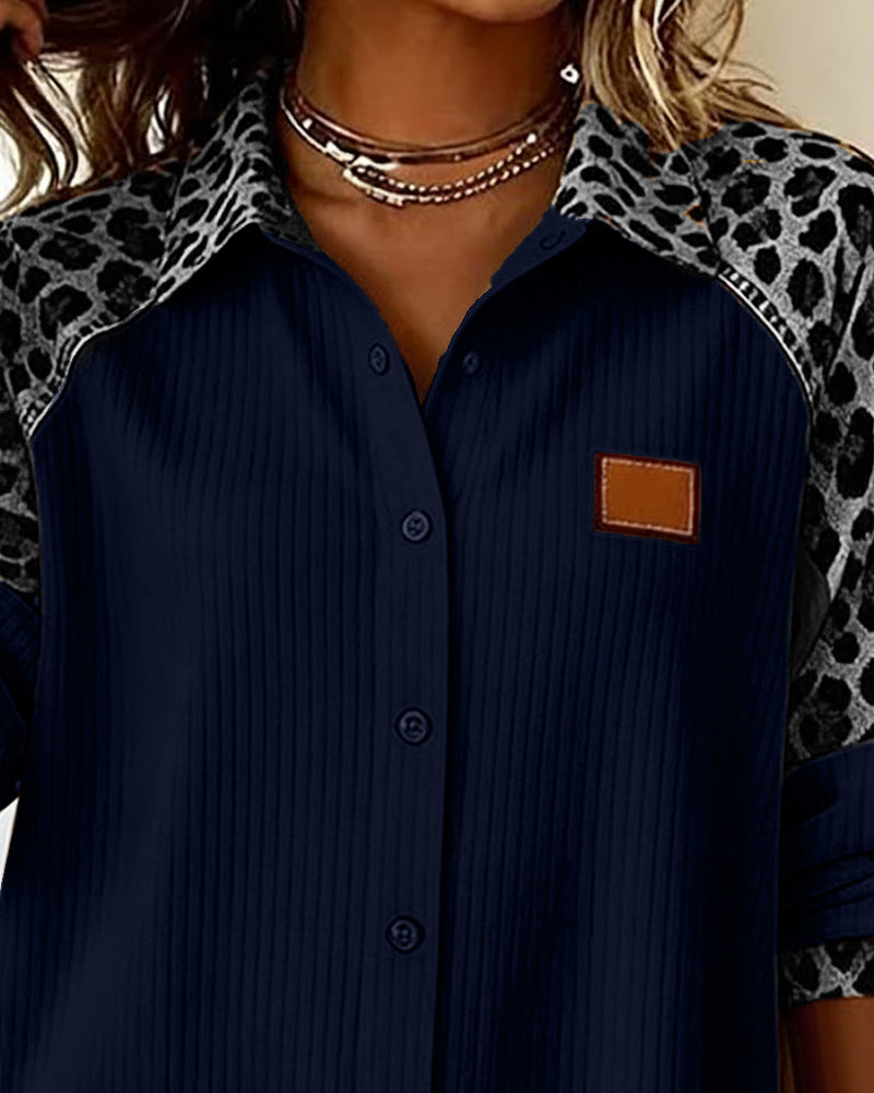 VICTORIA™|CHIC LEOPARD SHIRT
