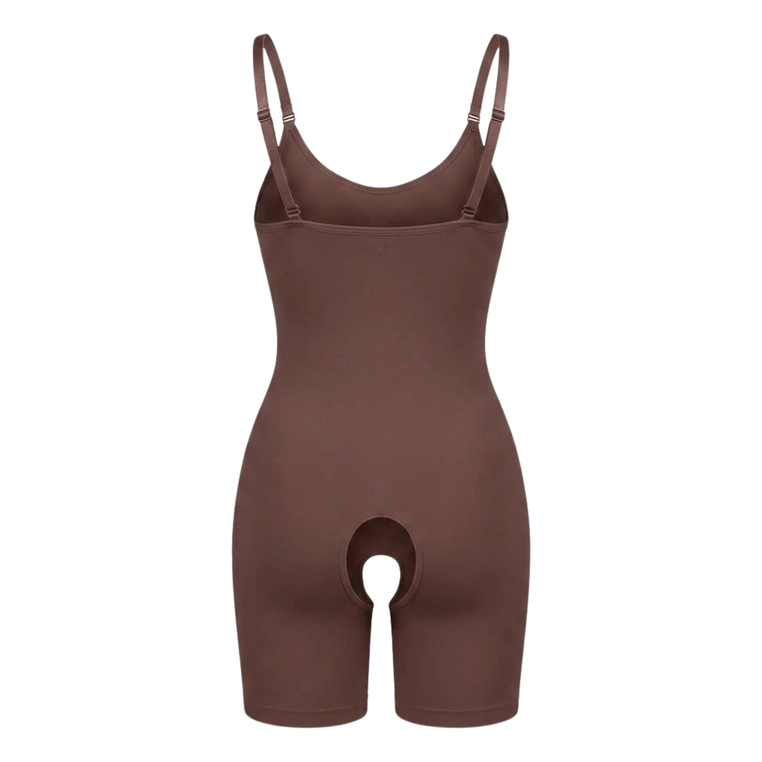 Corrigerende Naadloze Body met Pijpjes