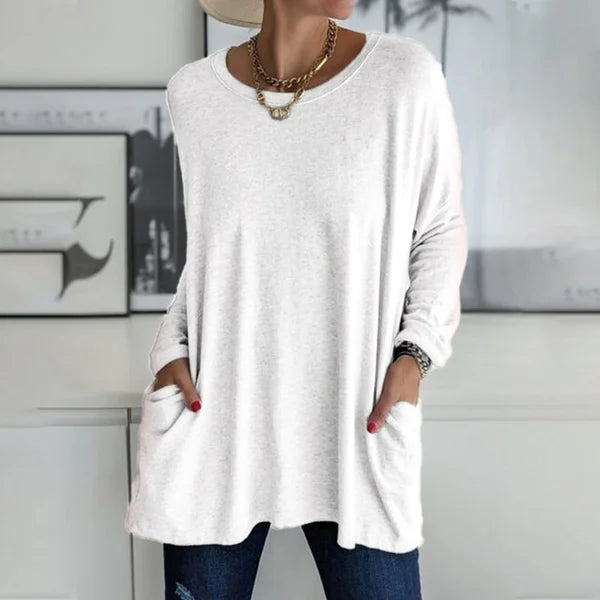 IRIS™|RELAXED LONG SLEEVE TOP