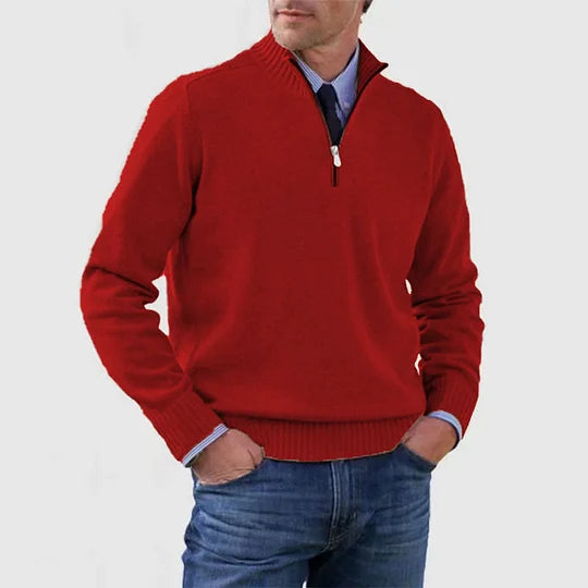 CALVIN™|HALF ZIP SWEATER