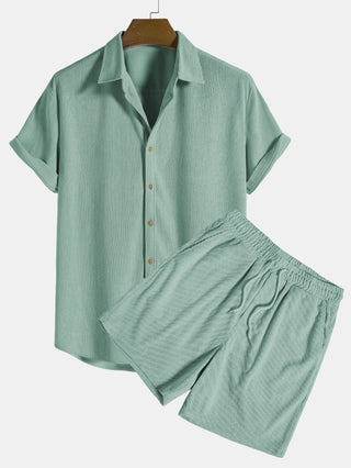 Luca | Ensemble en Lin pour Hommes Confortable