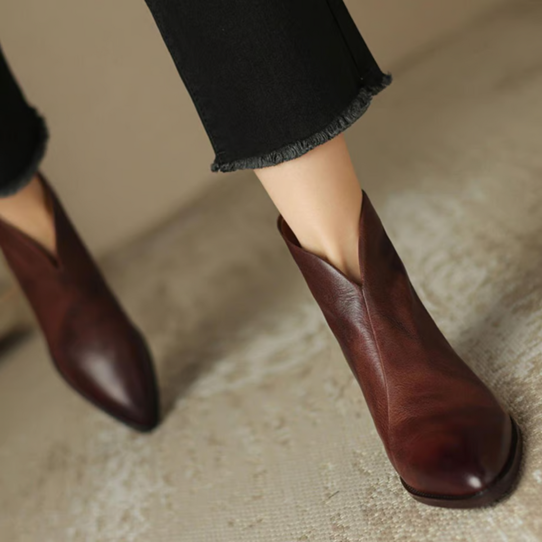 AMELIA™|LUXURY LOW BOOTS