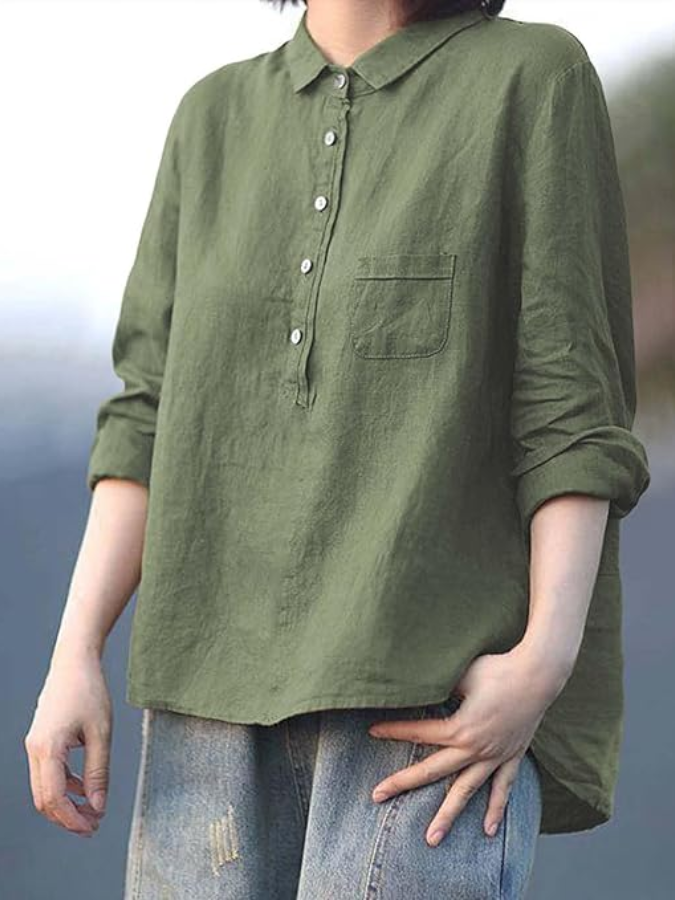 KIRSTEN™|RELAXED MODERN SHIRT