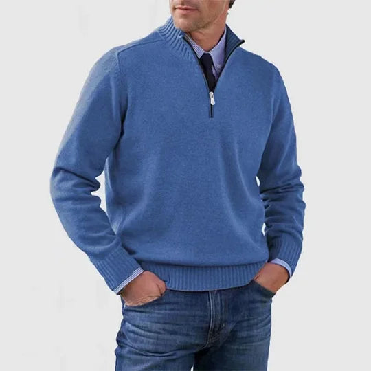 CALVIN™|HALF ZIP SWEATER
