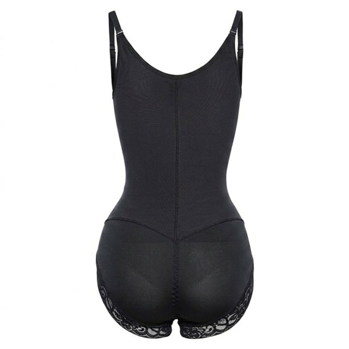 Corrigerende Bodysuit met haakjes en rits - Slip