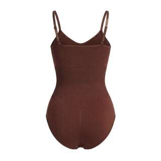 Corrigerende Naadloze Body met Slip