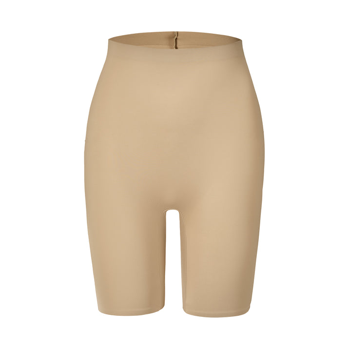 Corrigerend High Waist Broekje met Lange Pijpjes - Naadloos