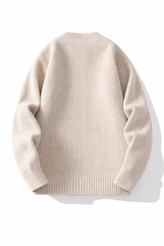 Everett Ribbed Zip Cardigan