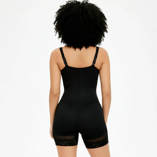 Corrigerende Bodysuit met haakjes en rits