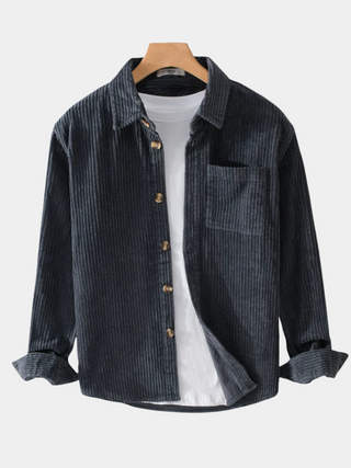 ROUSSEL PARIS | CHEMISE EN VELOURS CÔTELÉ