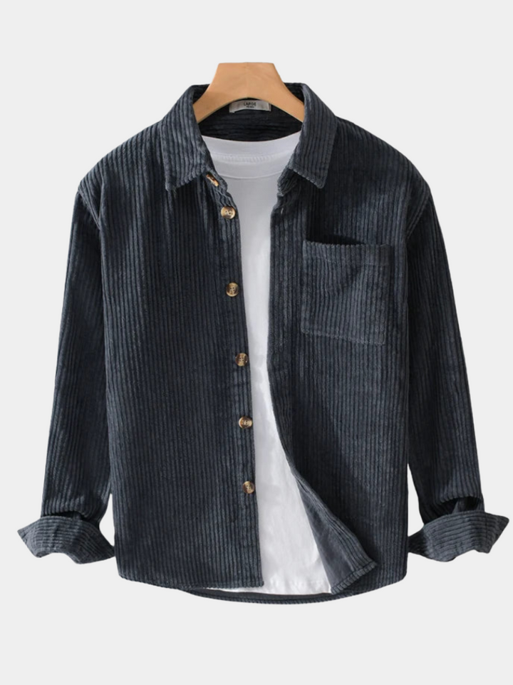 ROUSSEL PARIS | CHEMISE EN VELOURS CÔTELÉ