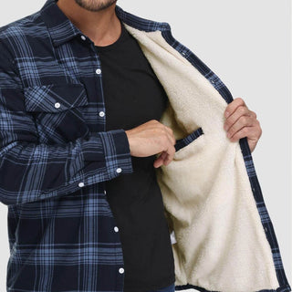 Blaine Plaid Shirt Jacket