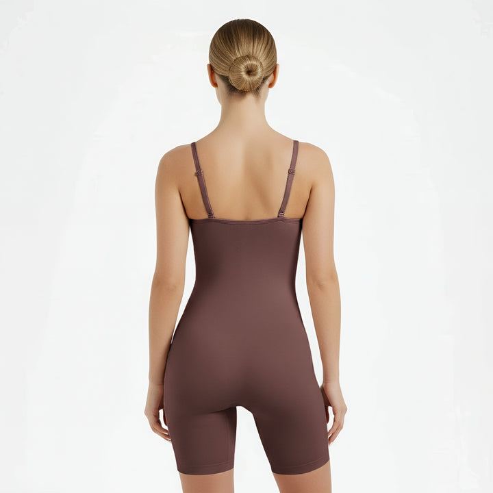 Corrigerende Naadloze Body met Pijpjes