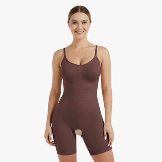 Corrigerende Naadloze Body met Pijpjes