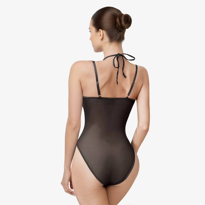 Body gainant en dentelle