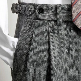 Thiago | Pantalon Slim Fit pour Homme avec Ceinture