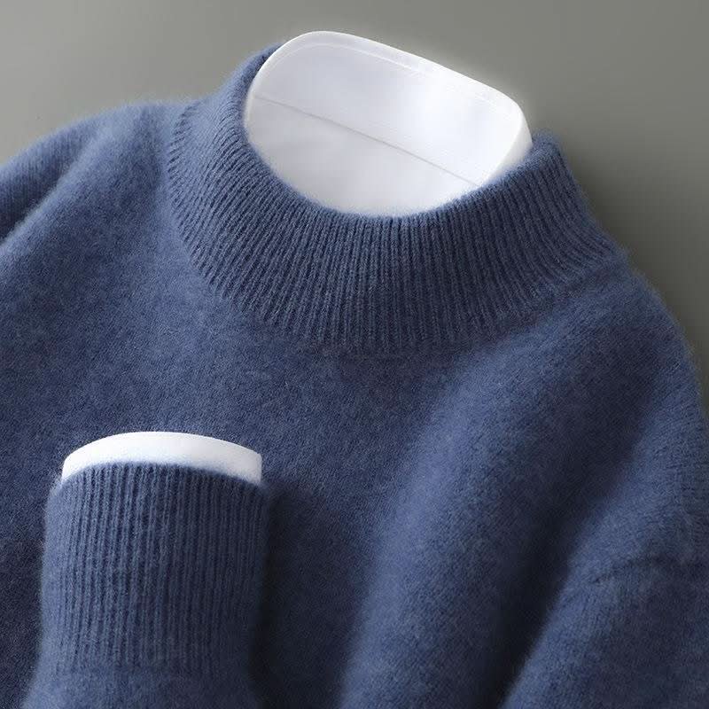 Séverine | Pull en Laine à Col Montant