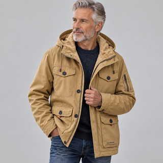 Malcolm Hooded Utility Jacket