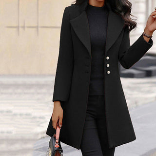MOREAU LYON | MANTEAU MÉLANGE DE LAINE POUR FEMMES