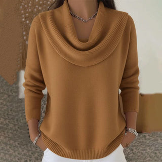 Arlette | Pull Doux à Col Élégant