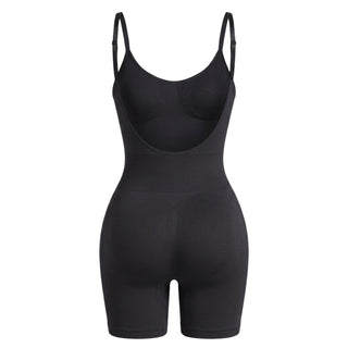 Corrigerende Body met Open Rug en Pijpjes