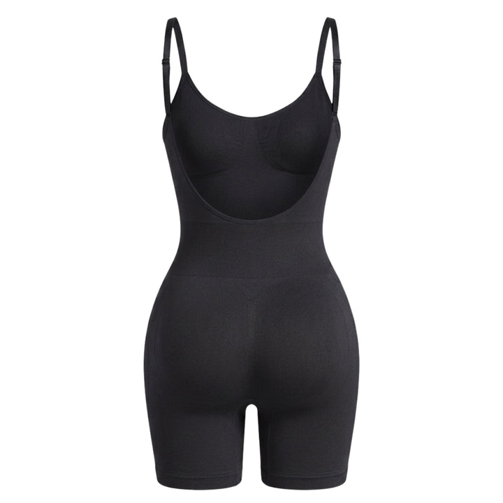 Corrigerende Body met Open Rug en Pijpjes
