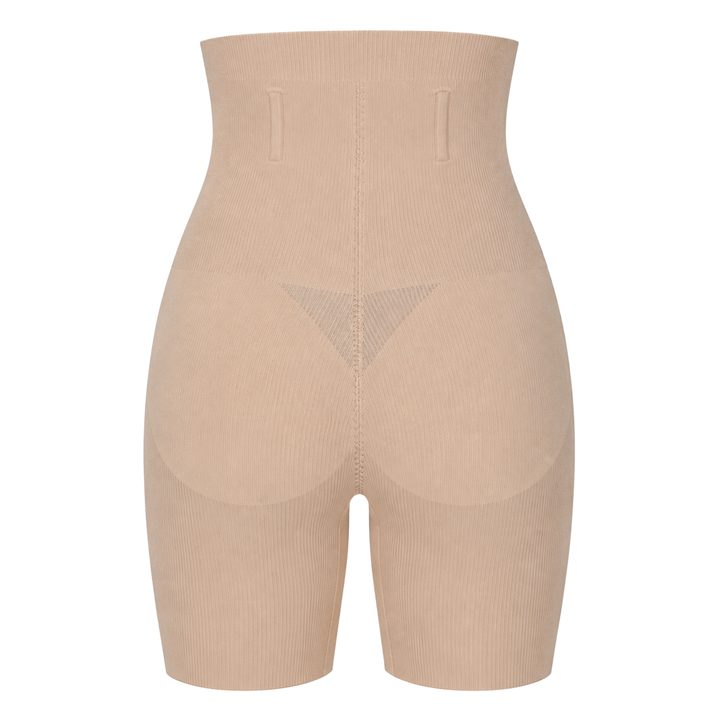Short gainant taille haute avec coussinets