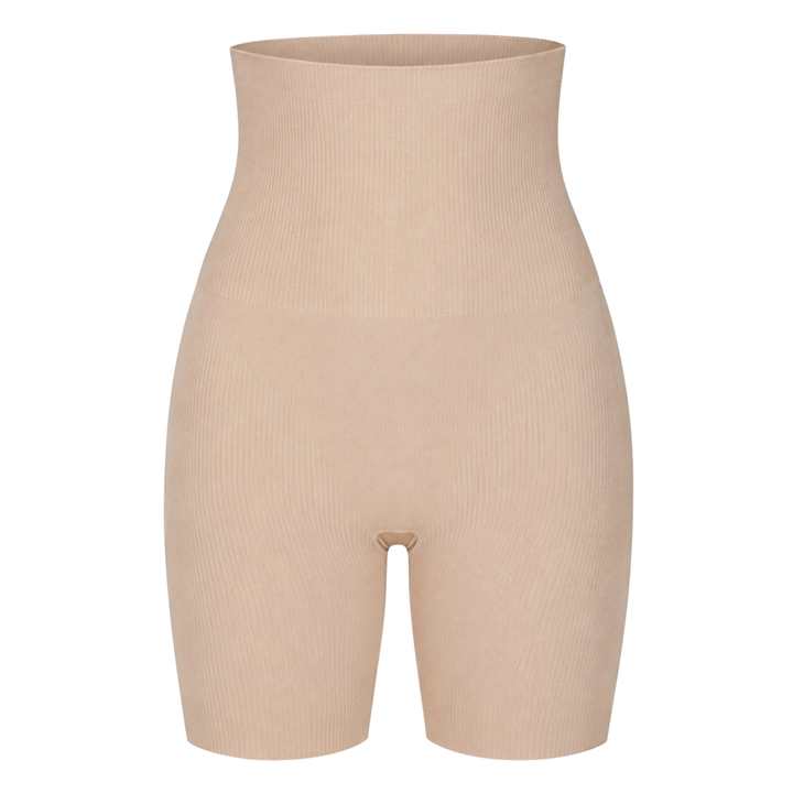 Short gainant taille haute avec coussinets